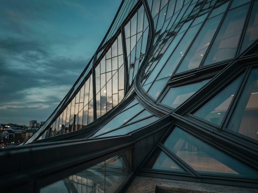 Modern architecture detail